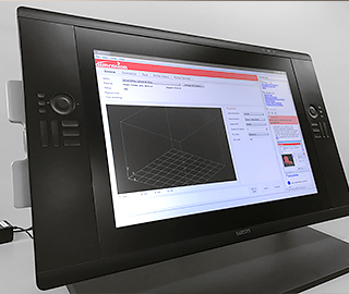Photo of touch tablet